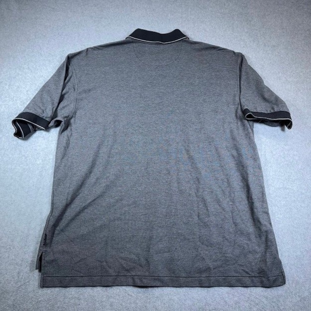 Nike Golf Polo Shirt Mens XXL Gray Dri-Fit Short Sleeve Performance Golf - Picture 7 of 7